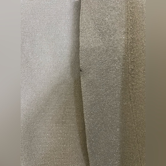 Calvin Klein Short Cardigan Silver Cropped. New With Tags Size Small - Picture 8 of 12